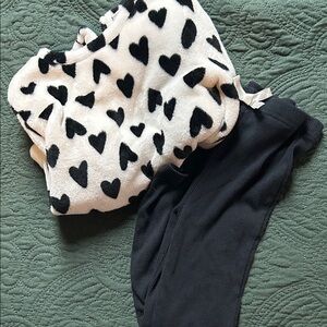 Nicole Miller Black Kids Leggings